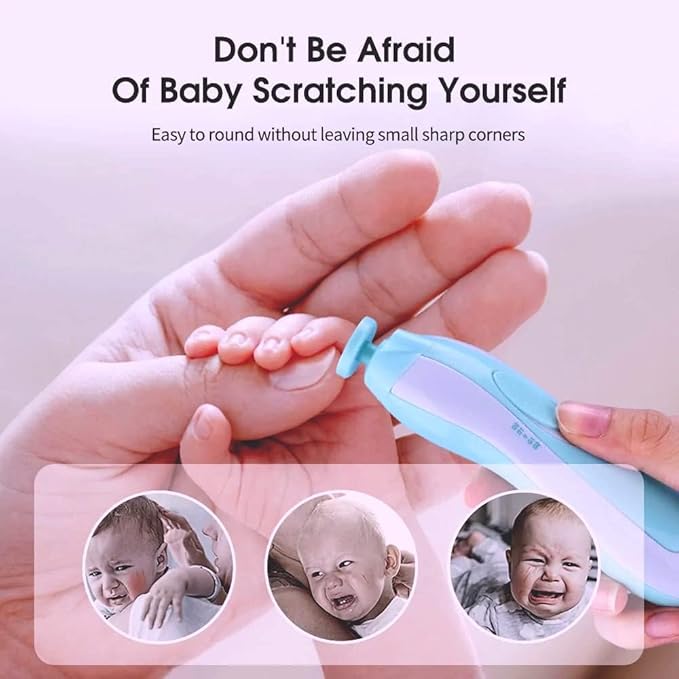 Baby Electric Nail Clipper Painless & Safe