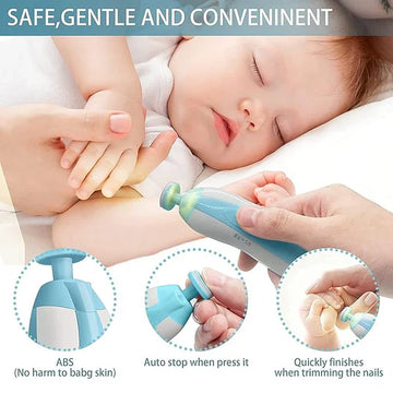 Baby Electric Nail Clipper Painless & Safe